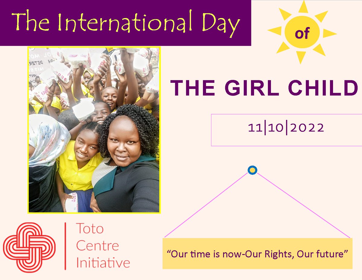 It is the Day of the Girl Child and #AdolescentGirls here in @LamuCountyKe are saying ' Our time is Now-Our Rights, Our Future'.
 #IDGC2022 #GirlChildDay #GirlChildEducation