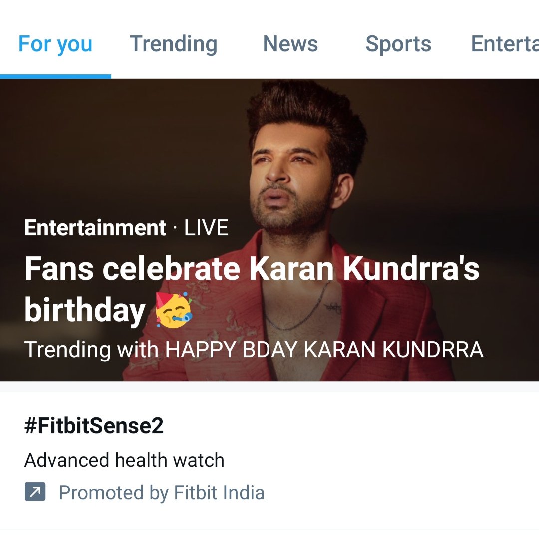 Brownieee011's tweet photo. Saare legends ka birthday aaj hi hai kya .. tagline spam ho gya 😭

But twitter header still belongs to our very own #KaranKundrra 

HAPPY BDAY KARAN KUNDRRA
#TheKingKKundrraDay

#KKundrraSquad #TejRan https://t.co/juIO5R1ql3
