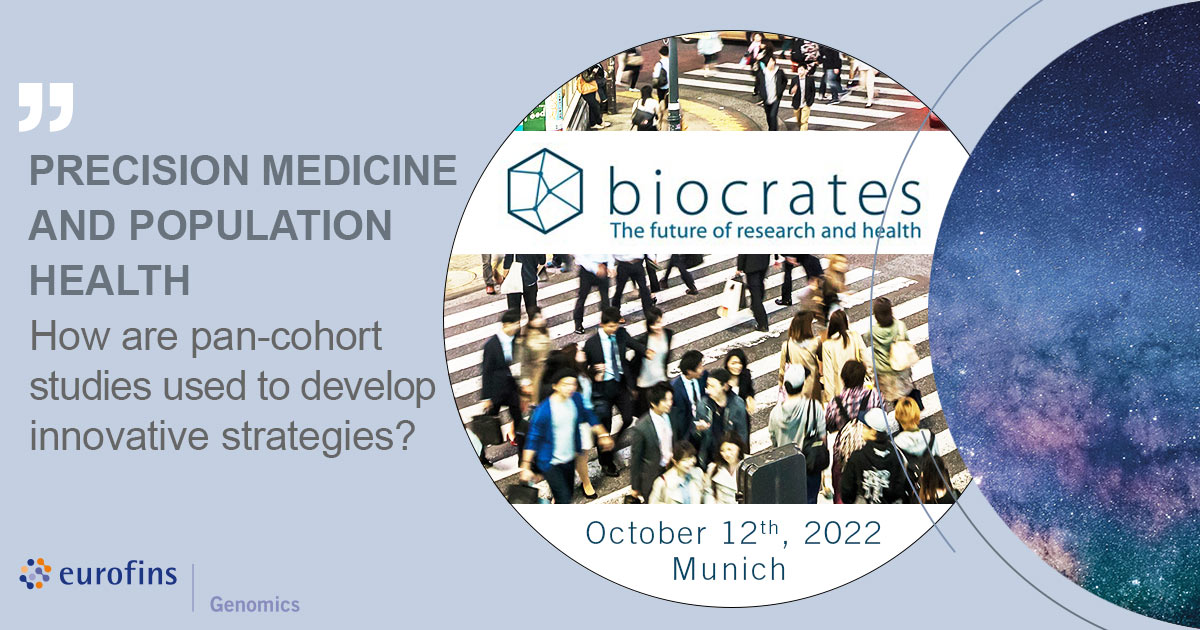 Meet us at the pan-cohort meeting <a href="/biocrates_life/">biocrates life sciences</a> on innovative strategies to improve precision medicine and population health and talk to our #genomics experts  biocrates.com/wp-content/upl… #TheDNAUniverse