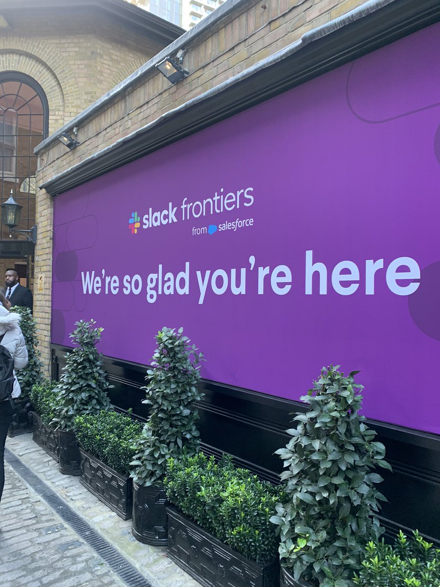 nicoladecoppi's tweet image. I’m a @SlackHQ user from 2016, I’m super passionate about it and I think it’s the best digital HQ tool!

At @IBM we are both a customer, with 350k employees working daily on Slack and partner!

Super happy to be at Slack Frontiers conference

#slack #slackfrontiers #digitalHQ