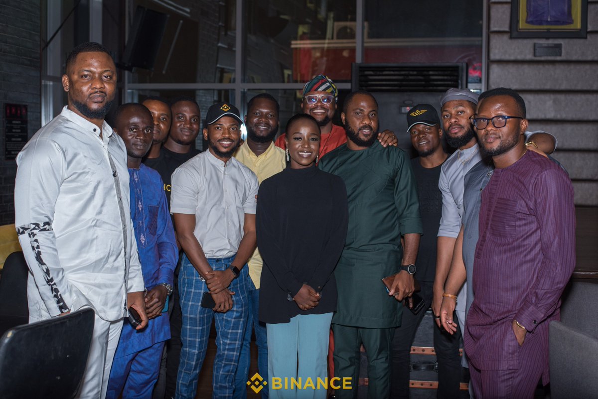 BinanceAfrica's tweet photo. We had a great time dining with #Binance Angels and KOLs at our local meetup in Lagos, Nigeria.

With sharing sessions about the #Binance Angel experience and more, this event was a huge success! https://t.co/AU350PF0r4