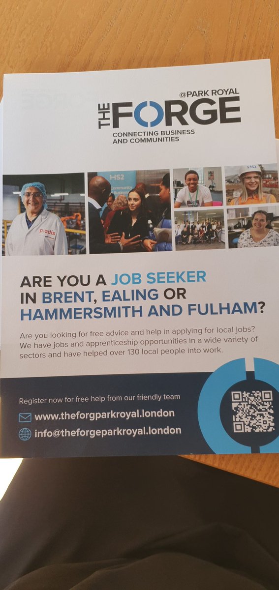 JBrianti's tweet photo. Looking for jobs or employees in #Ealing #Brent #Hammermith call The Forge https://t.co/z7Bz6sTNSd