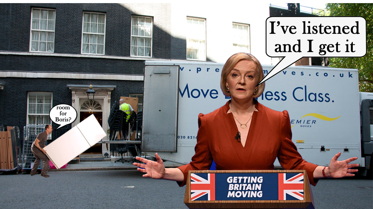 Credit where it's due...
#liztrussout #DetestToryValues #GeneralElection #ToriesOutNow