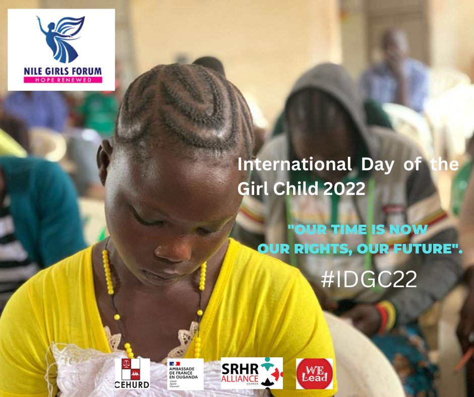 nilegirlsforum's tweet photo. As we commemorate the International Day of the Girl Child 2022 #IDGC22, let us work towards moulding an empowered, transformed and productive girl. https://t.co/dVZg49N7C0