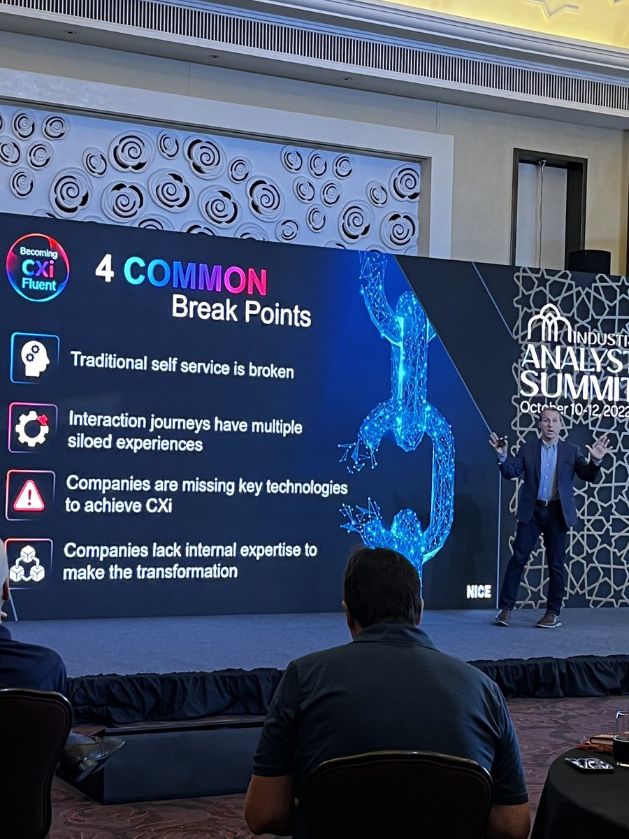 The need to help overcome organizational silos and skills gaps can’t be underestimated #NICEsummit