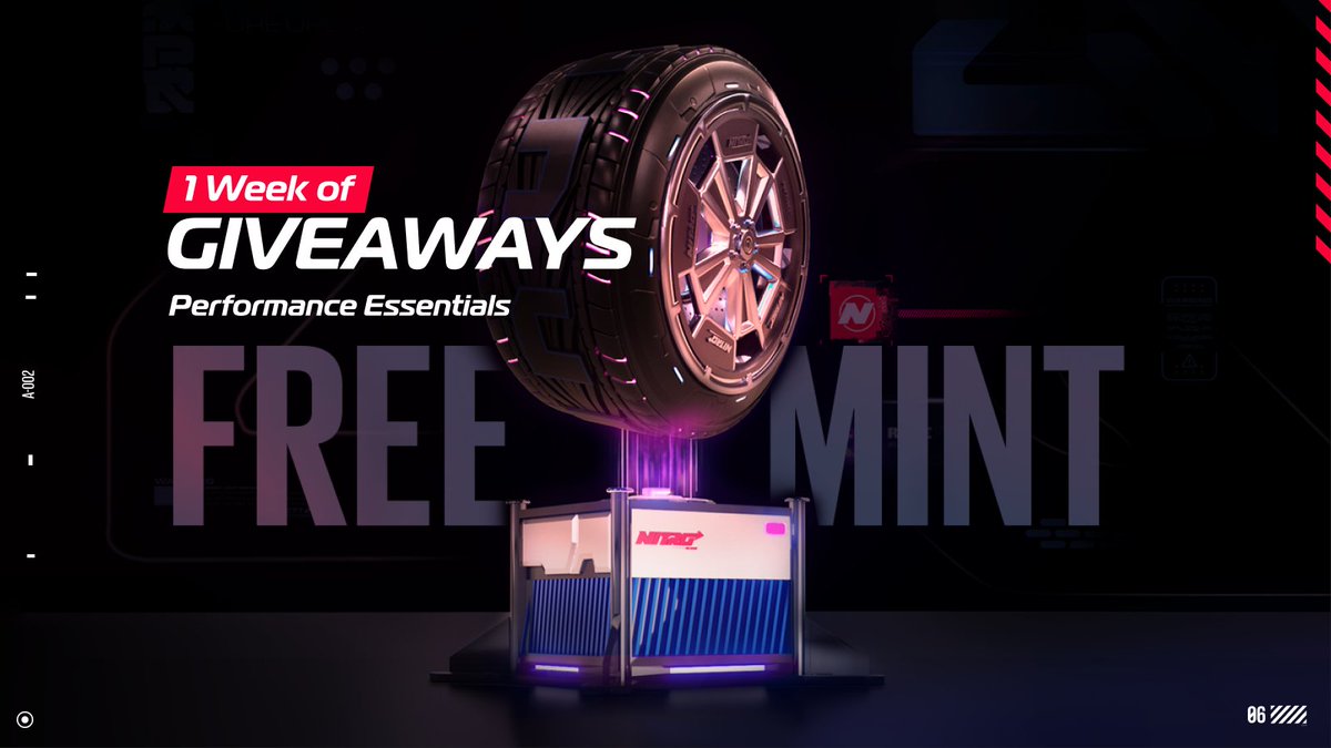nitroleaguegame's tweet photo. Racers, did you catch our performance essentials teaser post yesterday? 👀

We are giving away free mint WL spots over the next week. 

Make sure you participate in our daily competitions for WL spots so you don’t miss out! Starts tomorrow 📆

#NFT #GameFi #WEB3 #PlayToOwn https://t.co/MyQnD76YQm