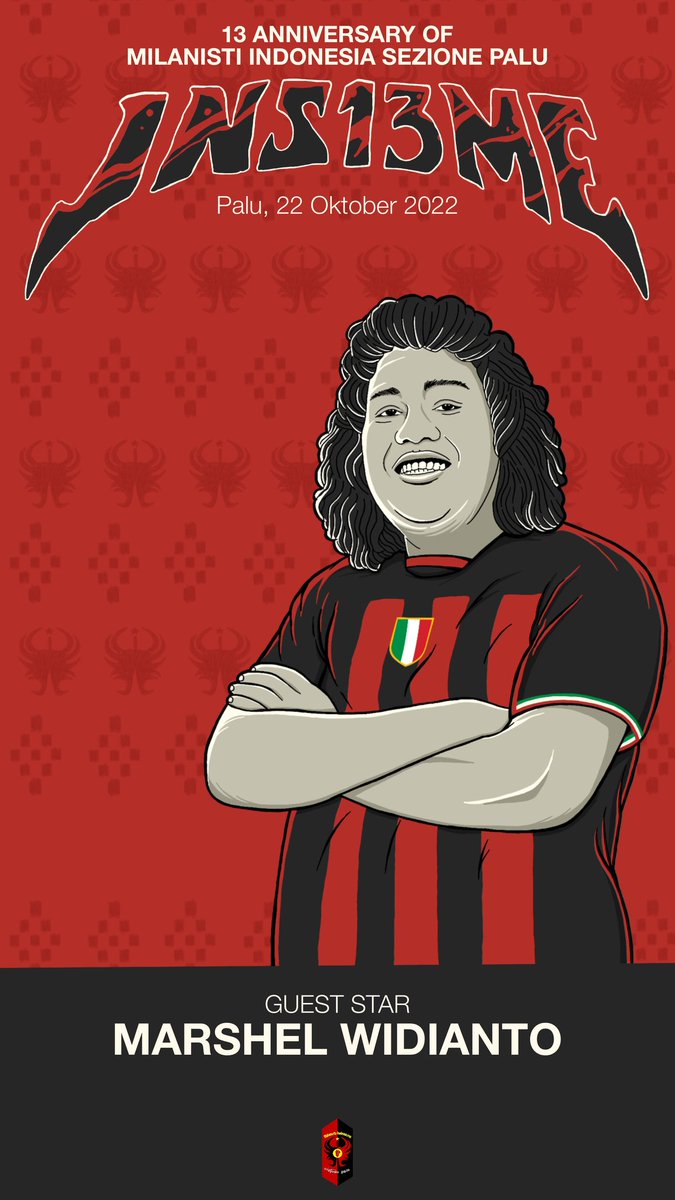 tellashowmu's tweet photo. See you 🔴⚫ #INS13ME @m_marshel @Okirenggaa @ichalkate @MI_sezPALU @MilanistiOrId https://t.co/eZuj10QpYk