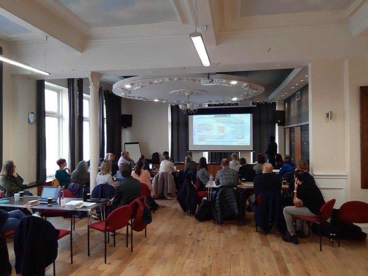 GreaterSport's tweet photo. Busy morning at the Local Pilot Forum and six-month reflections.
Great to hear more about partners' progress over recent months and exciting plans for the future.
#GMMoving https://t.co/kFzKQW3XQR