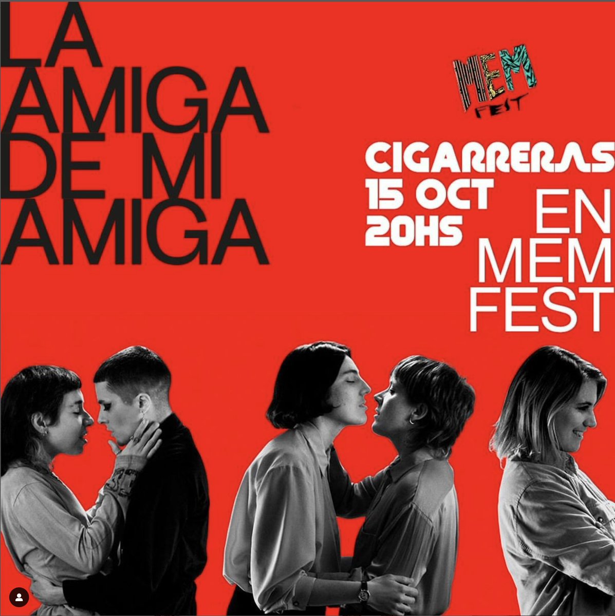MEM_fest's tweet photo. Proyectamos la amiga de mi amiga! Como tenemos muchas ganas de ver esta peli, decidimos pasarla en el festi para todas! Una comedia de enredos bollera, una carta de amor a la amistad y al cine Rohmer. Rodada en 11 días por las calles de Barcelona. https://t.co/3tFZv3u0Zb