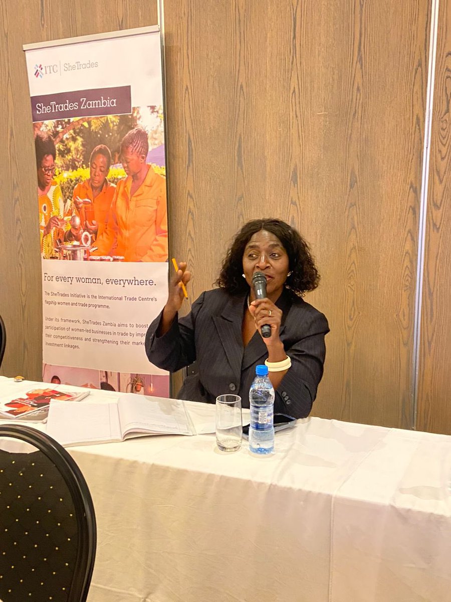 LizBecG's tweet photo. Happening now in Lusaka, 🇿🇲
@ITCnews #SheTrades, in partnership w/ @BankofZambia & #WEAC is hosting a 2-day Investment-Readiness bootcamp aimed at 🔝 financial skills & facilitate connection between Women 👩🏾 and Capital Providers 💵4 📈!
Find out more ➡️https://t.co/1ZJlpjJ37J https://t.co/PSlvVOOfXc