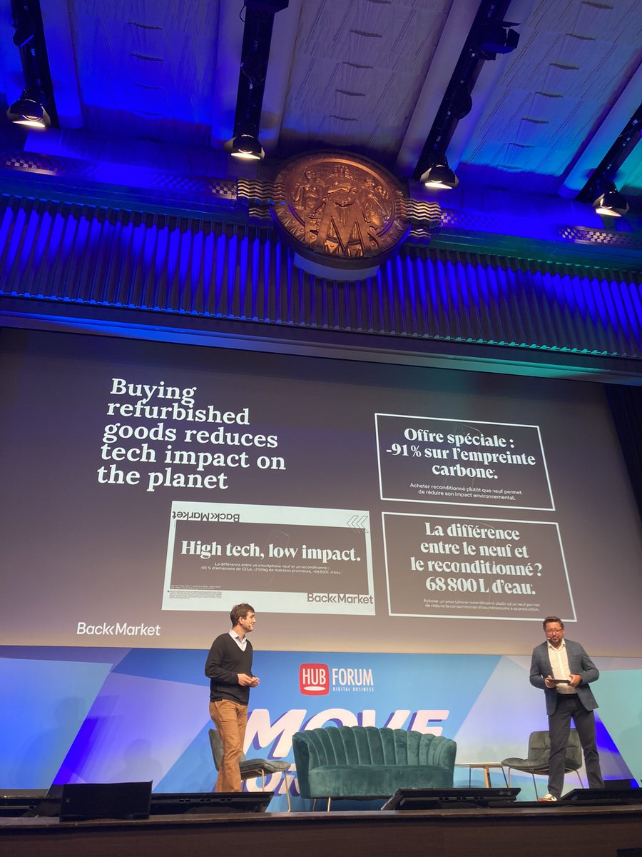 🌳 ♻️« Donner à tous les humains le pouvoir de faire durer les machines par la circularité et la réparation » Alexandre Dan partage la mission de <a href="/back_market/">Back Market 🇫🇷</a> 

#HUBFORUM #RSE #ECONOMIECIRCULAIRE