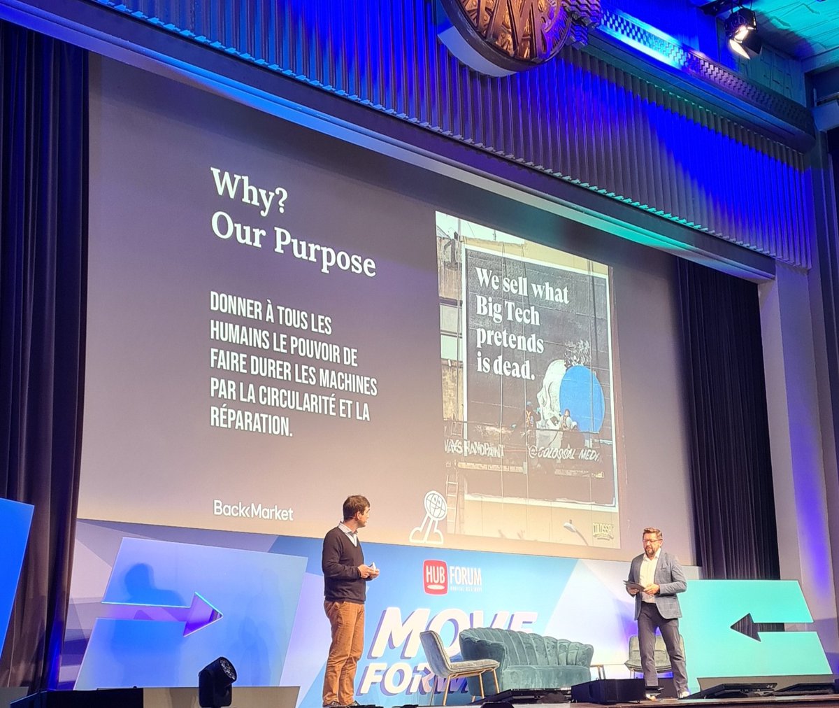 juliette_robine's tweet photo. "Business with a purpose" : Quelle stratégie de fidélisation chez #BackMarket 

Avec #SheerID qui permet de vérifier les data du consommateur 
➡️ Vérifier le statut étudiant pour bénéficier d'avantages sur Back Market 

@HUBInstitute #HUBFORUM #MBADMB https://t.co/3ZvqMx35Hp