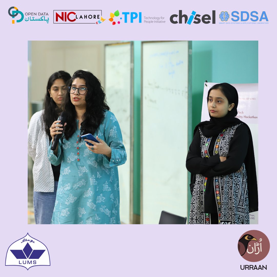UrraanM's tweet photo. Team UrbanTech Pakistan and Open Data Pakistan hosted a 2-day hackathon on 23-24 September under the initiative of Urraan: Women in Urban Mobility.

It aimed at students across Pakistan who proposed creative technological solutions for issues of women's mobility in Pakistan. https://t.co/a7mNalwrag