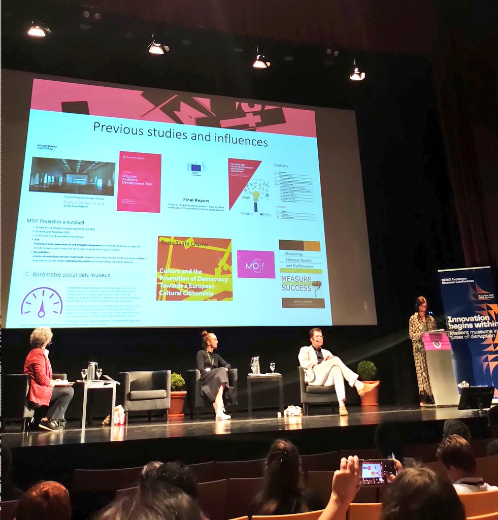 BAMstracult's tweet photo. There is also the MOI framework among the experiences that are driving the development of the social Impact Commitment of Cultural Organisations of the Ministry of Cultur of Portugal
#moi #museumsofimpact #NEMOemc22 https://t.co/mtNsbAFyMj
