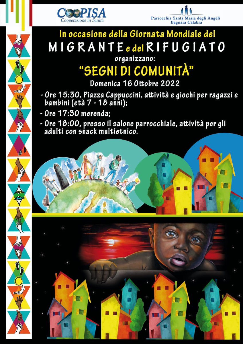 Ecco la locandina delle iniziative organizzate da <a href="/coopisa_ass/">COOPISA</a> in occasione della #giornatamondialedelmigranteedelrifugiato
