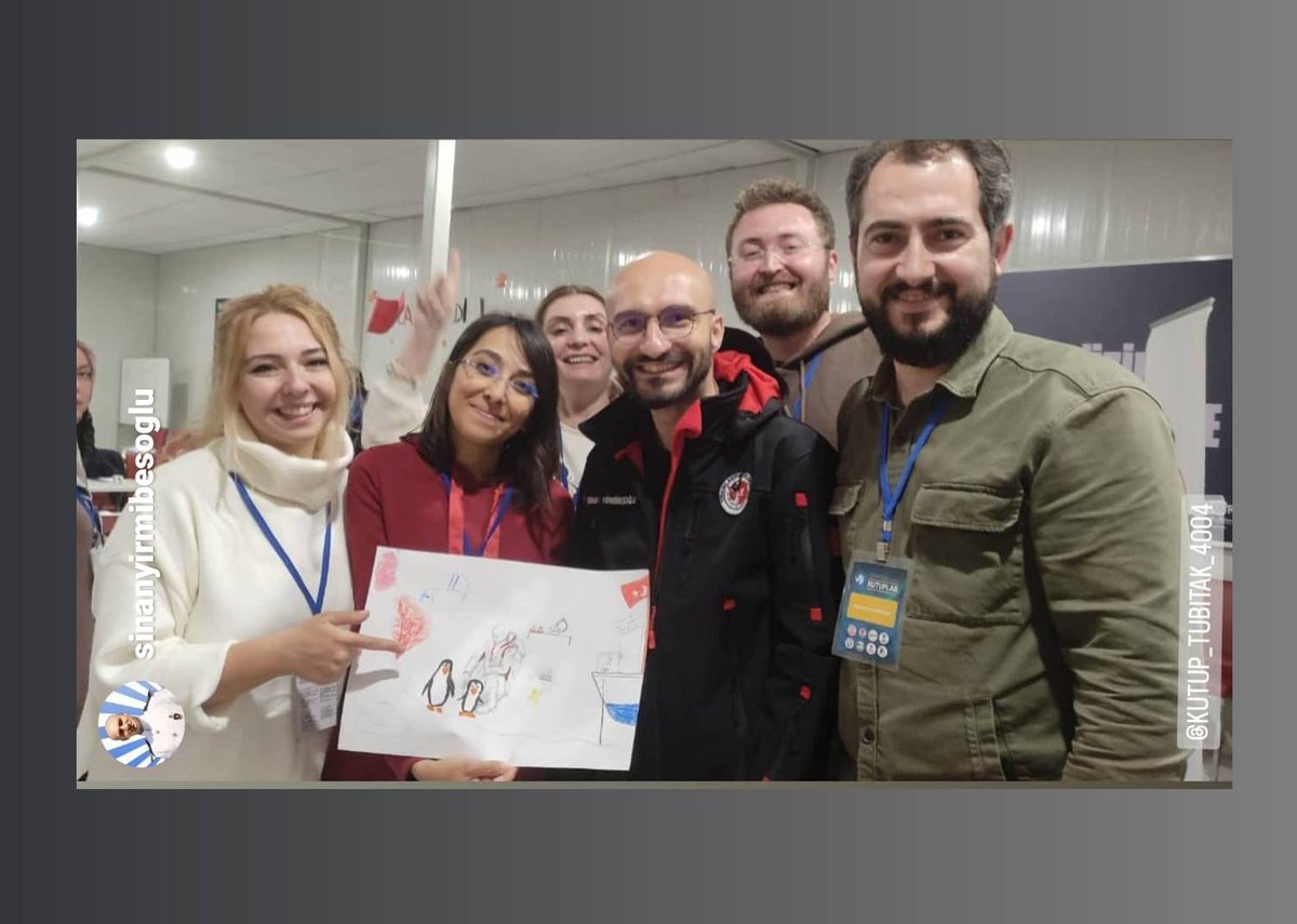 Kutup4004's tweet photo. Peki kutuplara sanatsal bir dokunuş yaparak farklı bir bakış açısı kazanmaya ne dersiniz?
Kutup araştırmalarında hangi meslekler var?
@sayar_yesim hocam ve Dr. Canan ÇOLAK SEYMEN hocamın bu eğlenceli ve ufuk açıcı etkinliği için çok teşekkür ediyorum 🦋
#tübitak4004 @Trabzon_MEM https://t.co/ZoaWAck86E