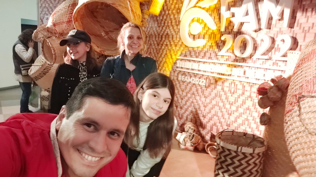 cristian_mf's tweet photo. #FindeExtraLargo visitando la #FAM2022 Y El festival de Arte Sonoro Indígena. Espectacular 👌 https://t.co/yWJX6ai377