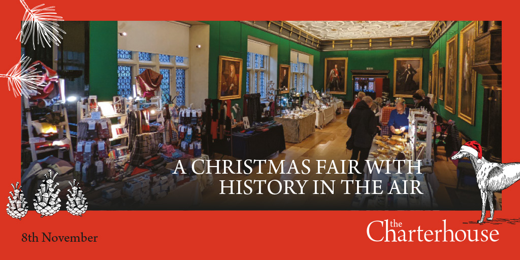 CharterhouseEC1's tweet image. Shop in historic surroundings at the Charterhouse Christmas Fair - 8th November, 11am-8pm. Over 40 stalls of food, fashion, homewares, decorations and much more. Tickets: ow.ly/ho8T50L6FRc
#Londonchristmas  #giftideas #charterhousechristmasfair"