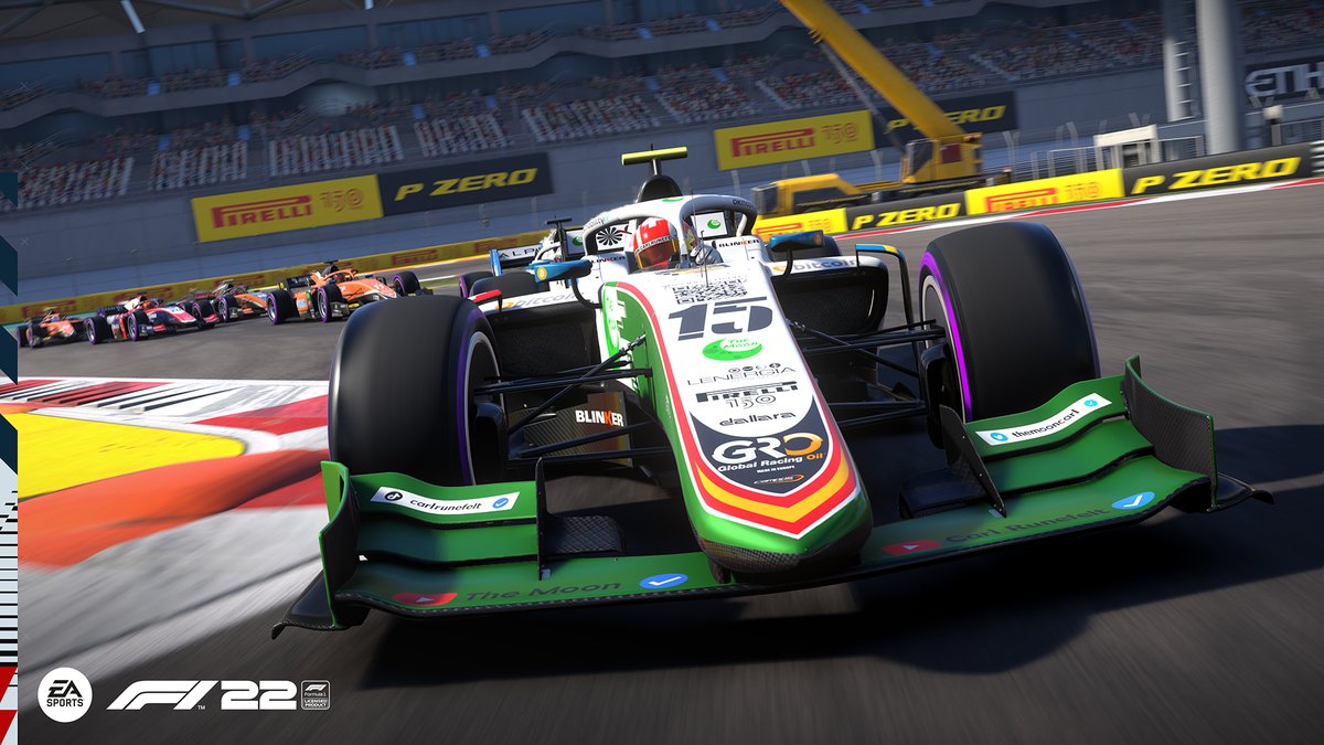 EASPORTSF1's tweet photo. Introducing @Formula2 2022, available now in #F122game for all players
 
Read more about today's free update: https://t.co/2eZsZcuvZE https://t.co/Rhw53HKbrX