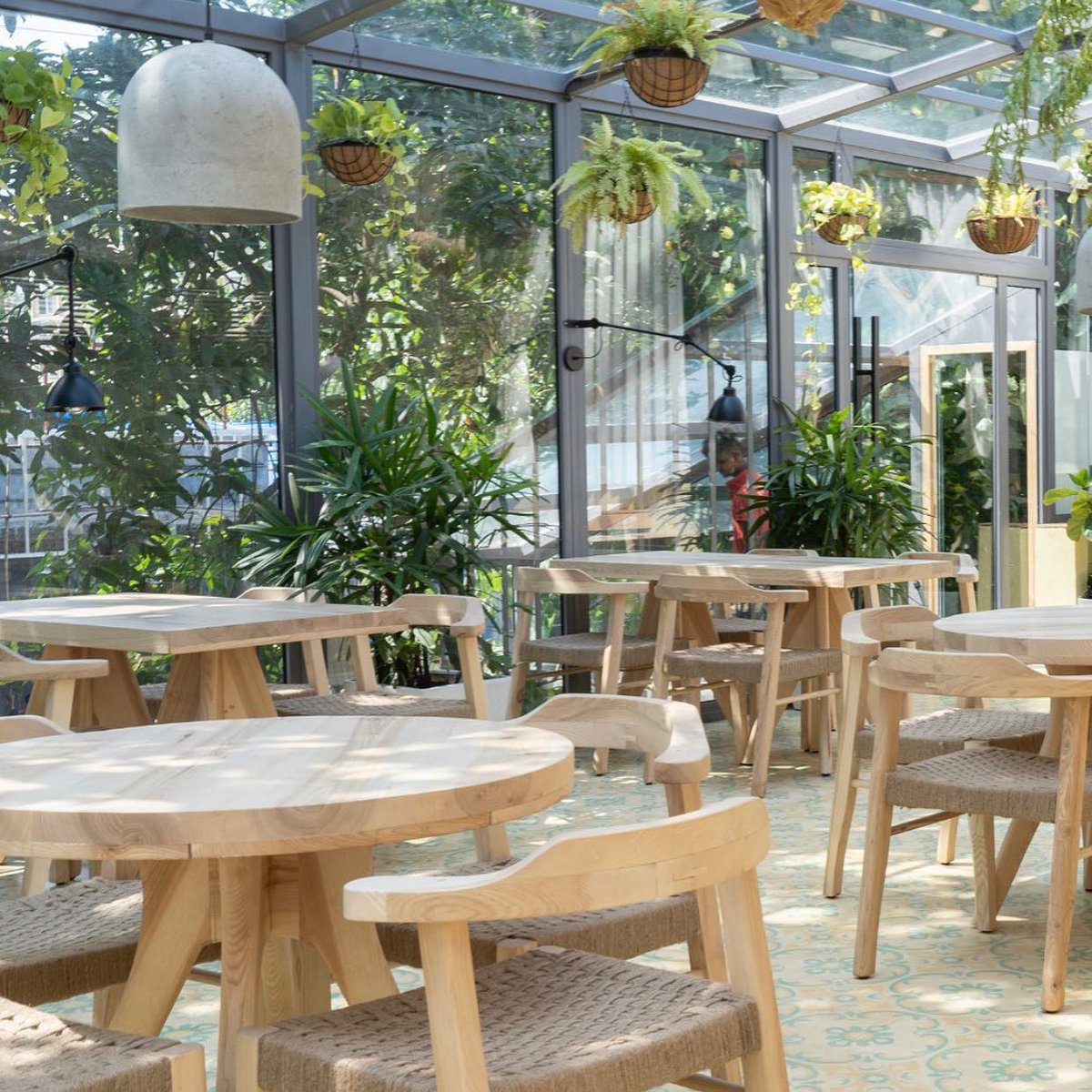 bpbmumbai's tweet photo. 🪴The folks at Joshi House (Bandra) cared for a new plant that’s now blooming in Juhu. The Conservatory allows you to fork salad and sip cocktails in a greenhouse style jungalow🪴 #NewOpeningAlert https://t.co/OhHrwNT1HZ