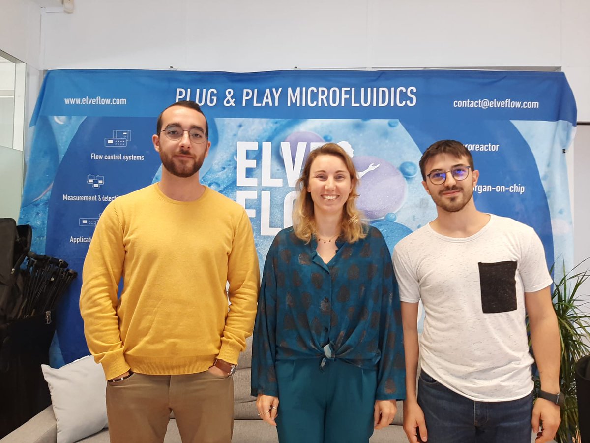 micro4nano's tweet photo. Annalisa and Gianluca from UNIPR to Elvesys (Paris) for an inspiring Secondment, working on microfluidic! ✈️🇫🇷🇪🇺 #H2020 #msca #micro4nano https://t.co/6skBSVikMQ