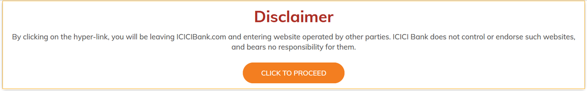 jaysoni's tweet photo. @beastoftraal Almost a year &amp; nothing has changed. How can a bank say "we don't endorse such websites and bear no responsibility". @ICICIBank_Care @ICICIBank Customers are navigating to that portal based on your SMS and redirection from https://t.co/c4cBgl3QSg https://t.co/hVI0vrbVWa