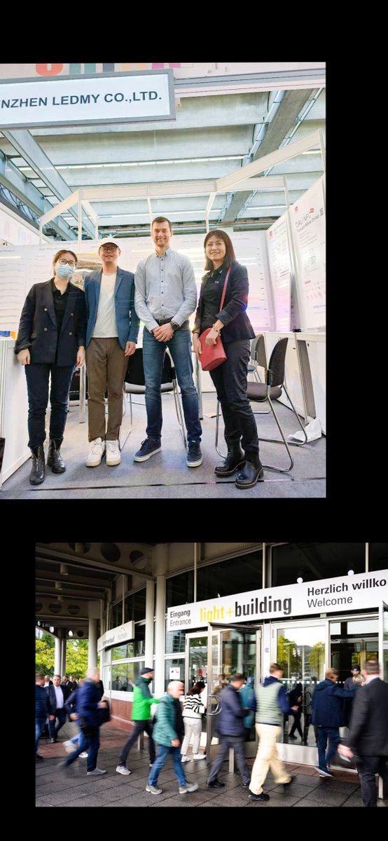 LEDMY_Shenzhen's tweet photo. LEDMY in Light + building 2022 Exhibition Achieve Great Success🥳🥳🥳👏👏👏
2 Oct – 6 Oct 2022 / Frankfurt am Main, Germany

#LED #ledlights #ledlighting #lightbuilting #FrankfurtlightFair #exhibition https://t.co/UcCvBD7M4J