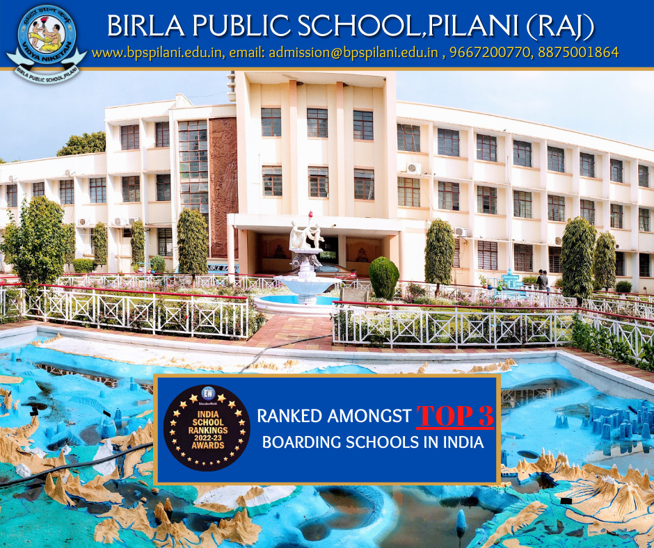 Birla Public School, Pilani – Boarding School for Boys