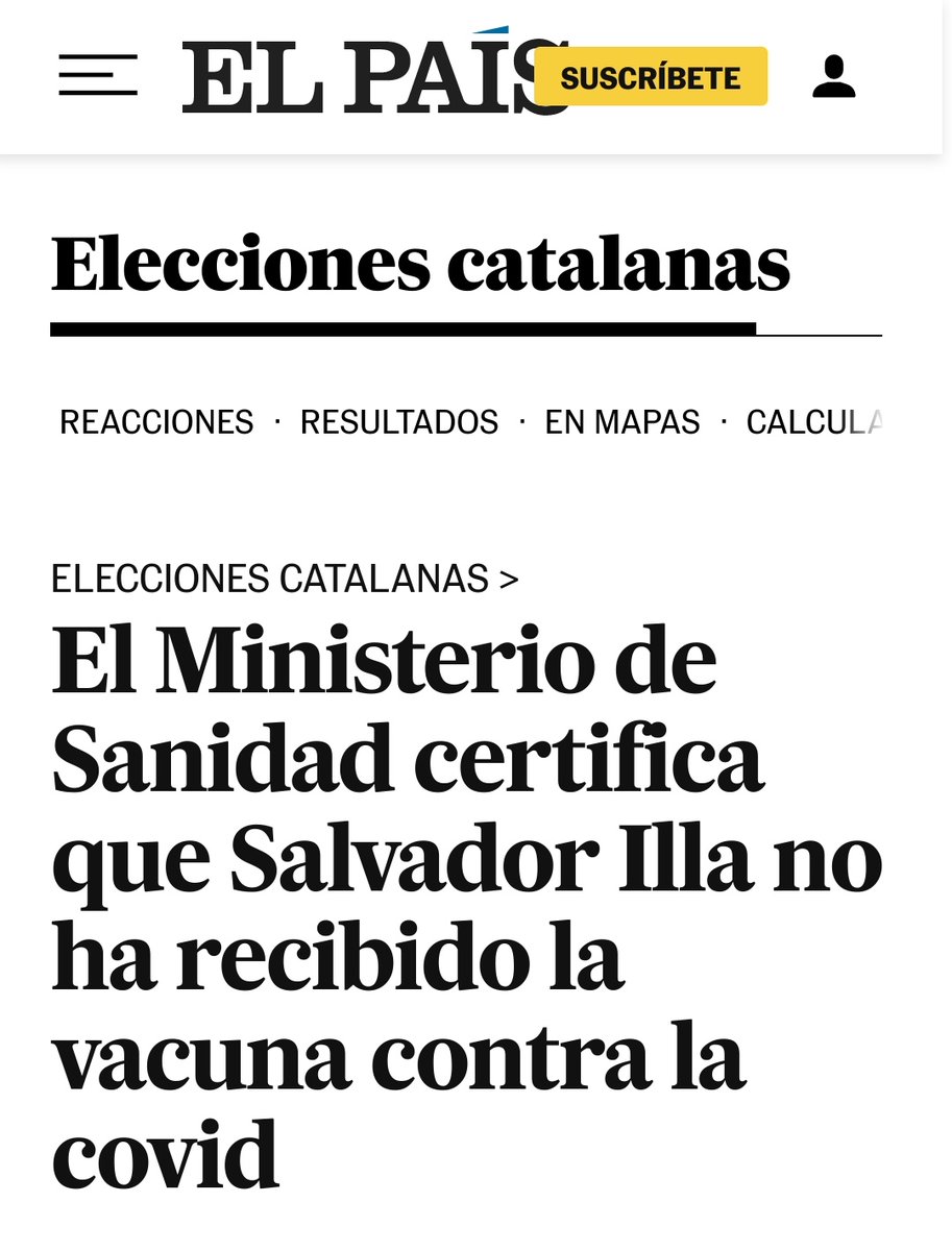 Que sorpresa, el exministro de Sanidad no se ha puesto las vacunas del Covid, por qué será? No se fía de las vacunas que tanto recomendaba? Más de uno tiene que estar sufriendo de una disonancia cognitiva bastante severa.