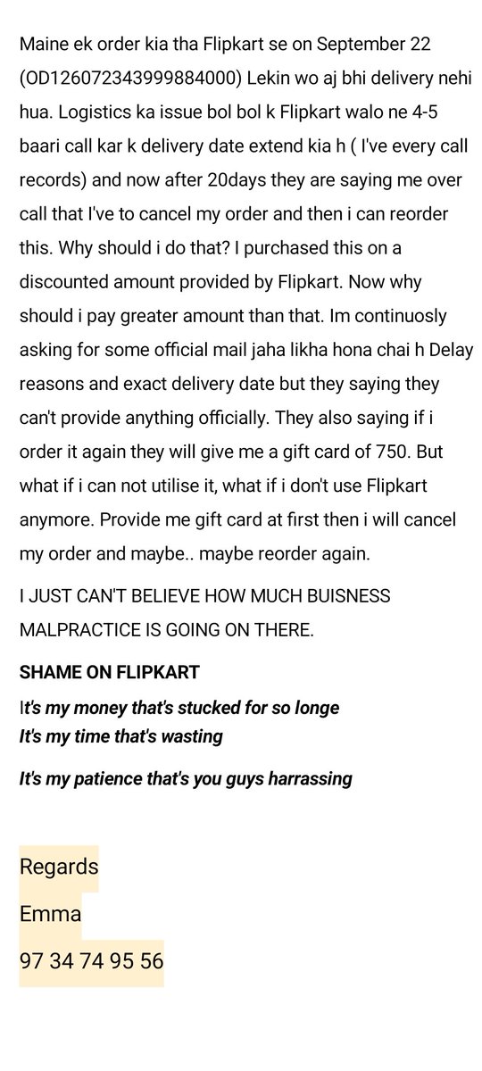 mesouravb's tweet photo. A serious #BuisnessMalpractice is going on from #Flipkart a total #scam and #harrassment . A activity like a #THIEF 
#FlipkartDoglaHai #FlipkartBigBillionDaysScam #FlipkartChorHai 
@Flipkart @jagograhakjago @GoI_MeitY @CES @flipkartsupport @walmartindia @Walmart @Uadumer https://t.co/2HXnlfsZKj