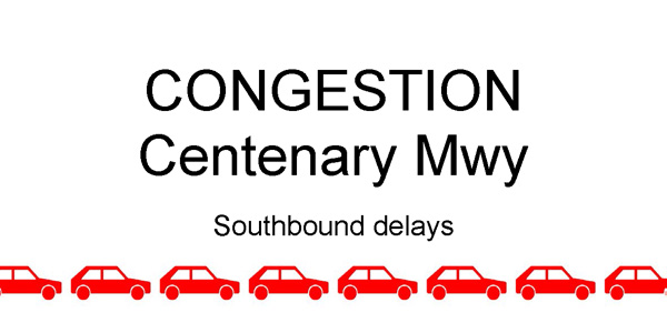 QLDTrafficMetro's tweet photo. There is congestion outbound on the Centenary Mwy from #Indooroopilly to #FigTreePocket allow extra travel time #bnetraffic https://t.co/ObY5F2WR9k