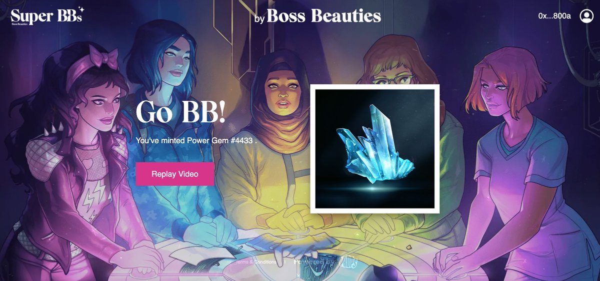 DannyD_NFT_Love's tweet photo. Just grabbed  this BEAUTIFUL @BossBeauties with unredeemed Power Gem &amp; I'm excited to fuse my 3 BBs 🥳🎉💥🦸‍♀️ They ALL look SO AMAZING!! #AllWomenAreSuperHeroes

Big Love &amp; Cheers to ALL BBs Community members, supporters &amp; friends!! Biggest Love &amp; Cheers to EVERY Super-Woman!!🙏💛 https://t.co/LBG1uW5kk2