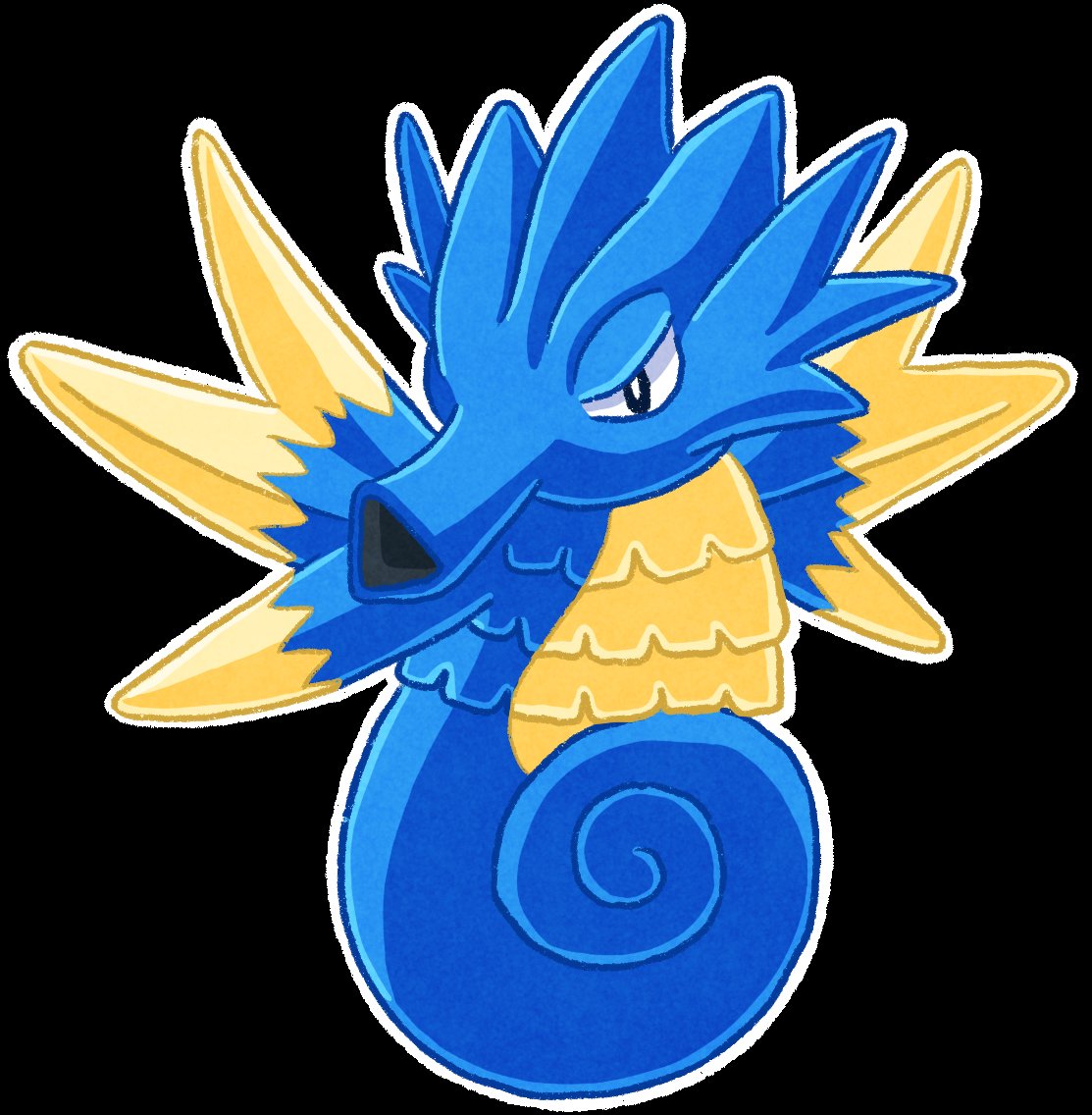 ChibiMusouka's tweet photo. Unten im Meer 🎶
Da treiben sich ein paar Wasserpokemon rum! #Seeper, #Seemon, #Goldini und #Golking fühlen sich nur hier richtig wohl~
#Pokemon https://t.co/CQ9e04wxp2