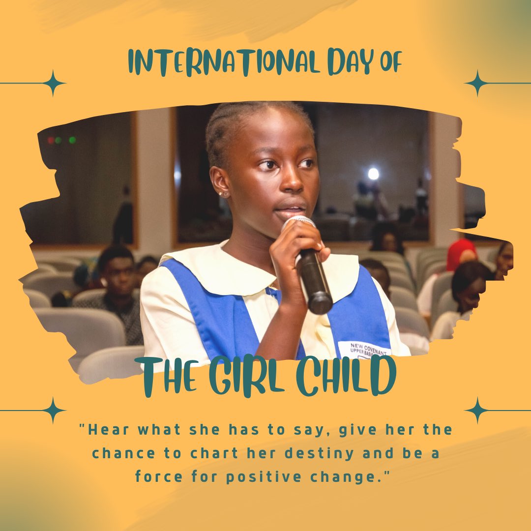 Hear what she has to say! #InternationalDayOfGirlChild #DeliveringForTheGambia #Gambia @UNFPATheGambia