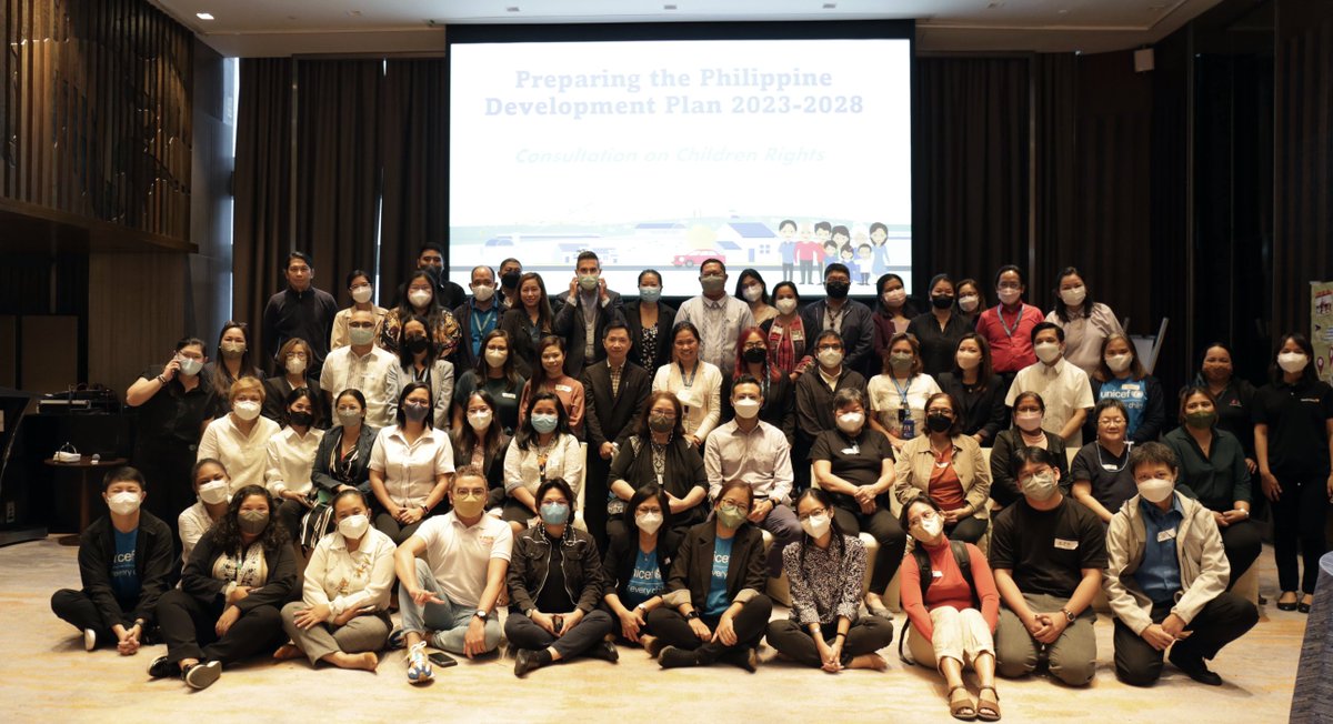 UNICEF Philippines on Twitter "RT bdnoub Grateful to NEDAhq for