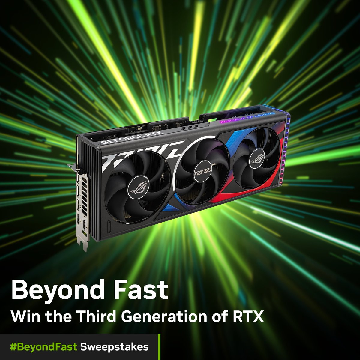 NVIDIAGeForceDE's tweet image. Das #BeyondFast GeForce RTX 4090 Spotlight: @ASUS_ROG 

⚪ Massive Kühlkörper
⚪ Vapor Chamber
⚪ Größere Axial-tech Lüfter

Willst du die Chance haben, diese Karte zu gewinnen?
 
Antworte NUR MIT EMOJIS, um das erste Spiel darzustellen, das du mit dieser GPU spielen würdest 🖥️️