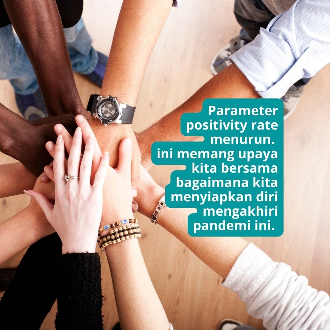 Alhamdulillah akhirnya kita #menujuakhirpandemi
Tetap Jaga Prokes
