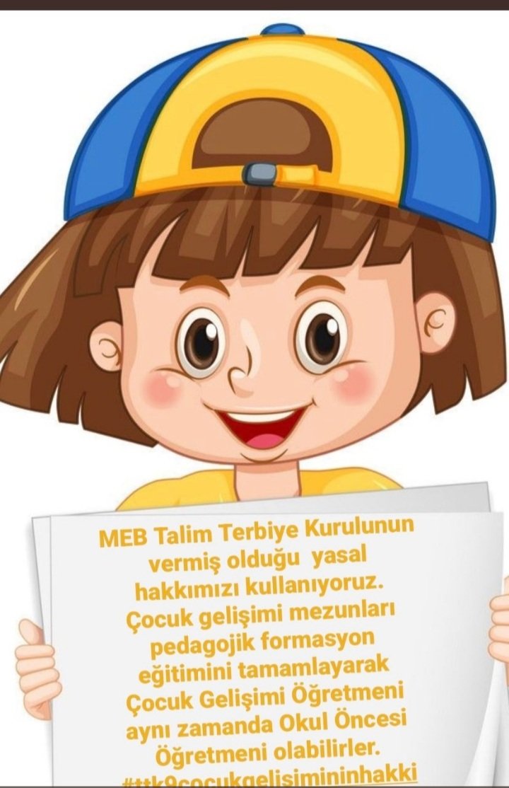 zehrael62201228's tweet photo. Çocuk gelişimcilerin hakları alınamaz #ttk9cocukgelisimininhakki https://t.co/ksfvXkZcvl