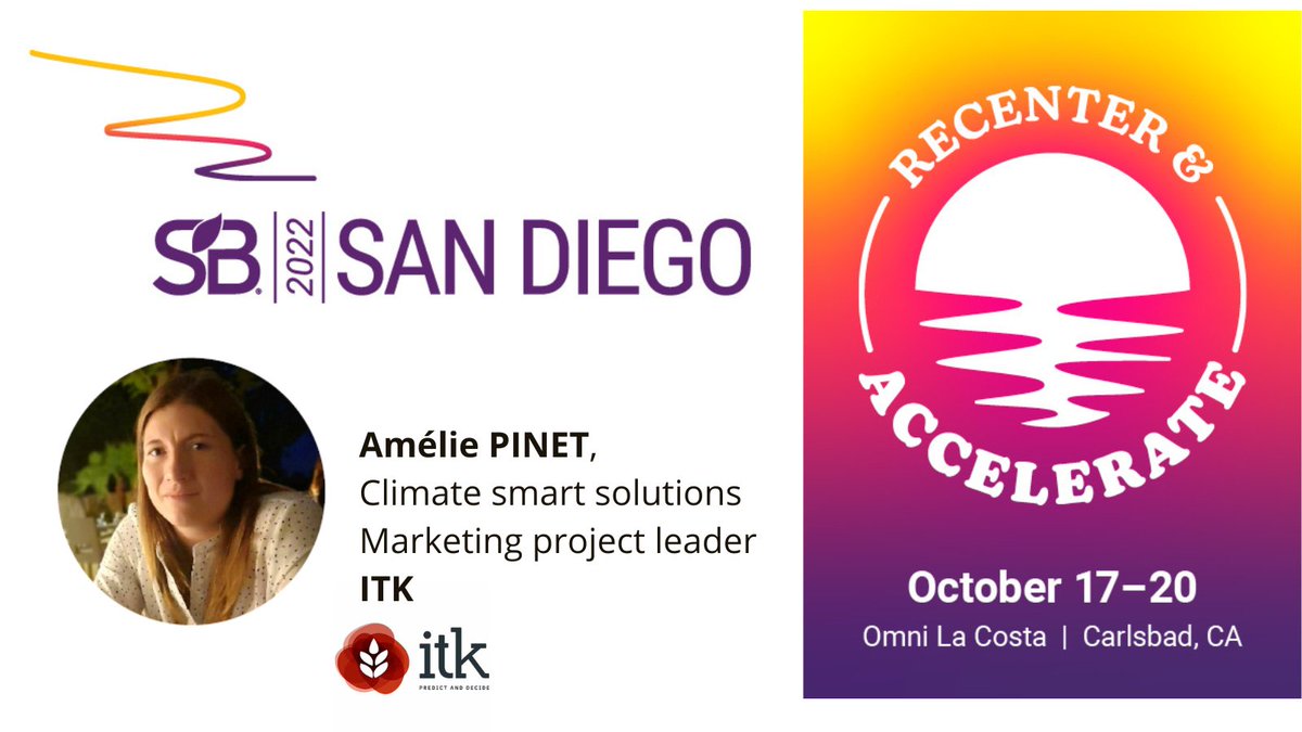 ITK_decide's tweet photo. [Meet Us] Food companies, meet and ask us to discover how to building a Sustainable and resilient food #Supply Chain.
- Carbon and GHG emissions
- Water and biodiversity footprints
- Resilience of #Ag production to climate change

#SB22SanDiego #Agriculture #food #sustainability https://t.co/vBnwdYHjNg