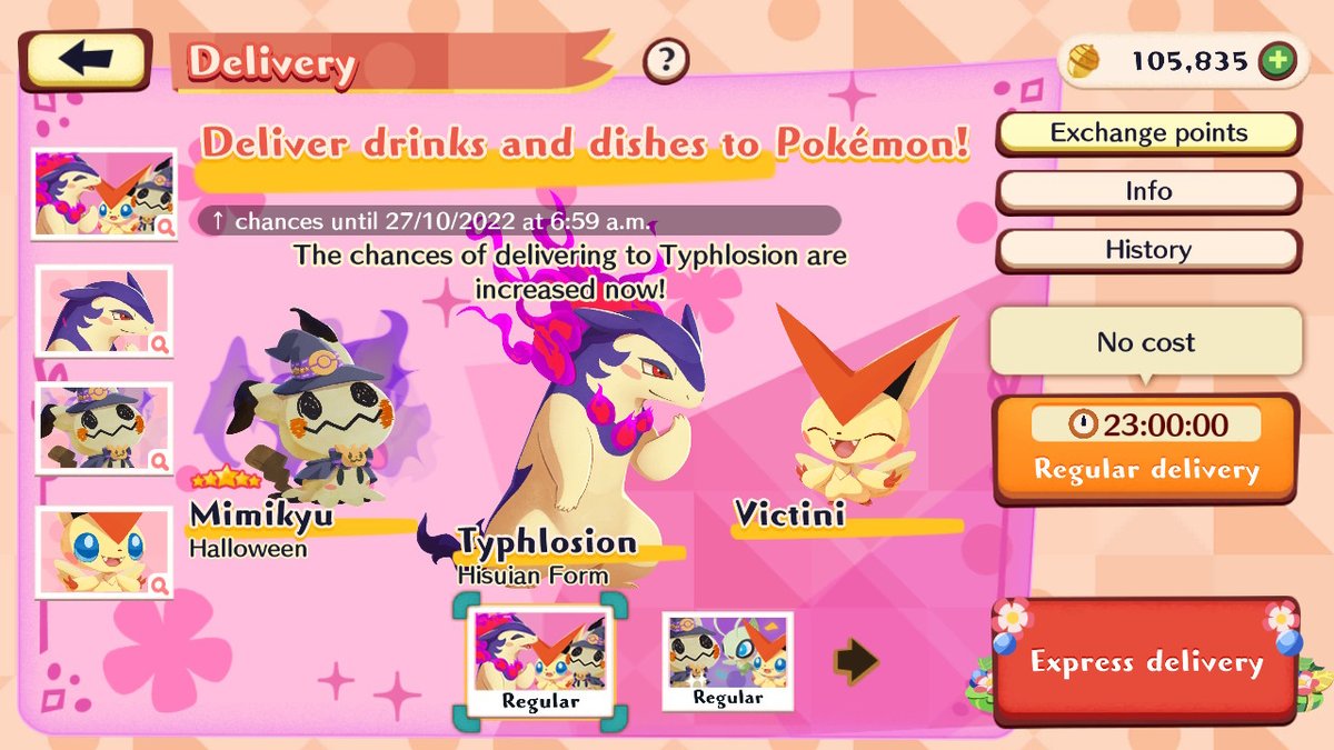 on Twitter "Serebii Update Pokémon Café ReMix's One