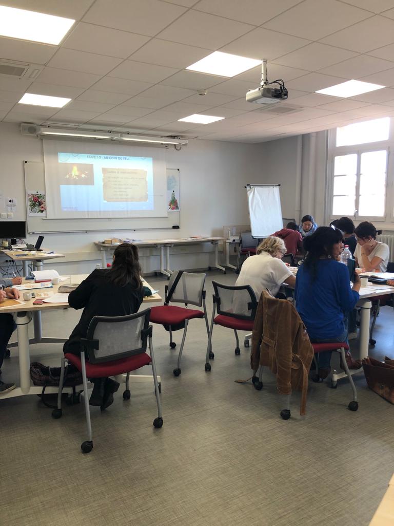 casnav_toulouse's tweet photo. Regroupement des enseignants #EFIV de l'académie sous forme de simulation globale pour échanger sur les problématiques de terrain, expérimenter, réfléchir à des pratiques inclusives et envisager des projets! https://t.co/8HmgMB7eHx