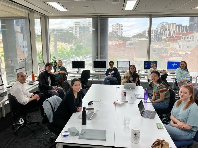 PILI_MLS's tweet photo. Getting close to the end of semester now.. While our Sustainability Business Clinic students are busy finishing off advice to their #neweconomy clients, Berkeley the #clinicdog has clearly had enough for one day!
#sustainabilitylaw @MelbLawSchool @UniMelb https://t.co/5WxXrGcCEw