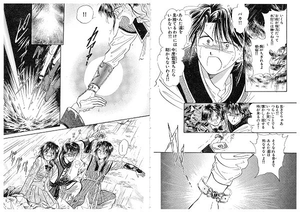 皆様にご参加いただいた #ふしぎ遊戯 キャラクター&amp;名場面人気投票✨

🎉🥈第2位🎊
【第42回 美朱と鬼宿を勇気づける柳宿のシーン】
「生きていれば辛いことでもいつか笑って話せる日が来る」柳宿の名台詞は、多くの人の心に刻まれました✨ 