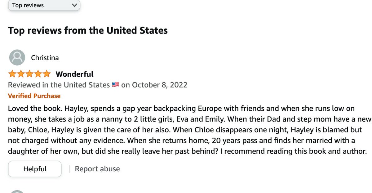 Happy to read the latest 5* review of The Nanny this morning! The Nanny is available on Amazon: geni.us/B0B2PKMYSBsoci…