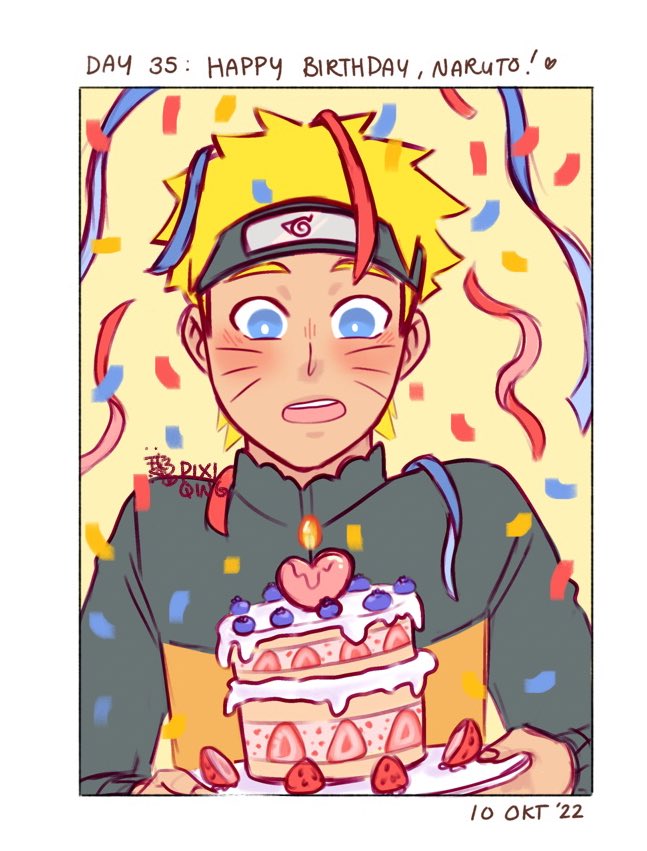 pixiqing's tweet photo. Daily doodle 35 was Naruto ❤️ https://t.co/MBvgNagXMh
