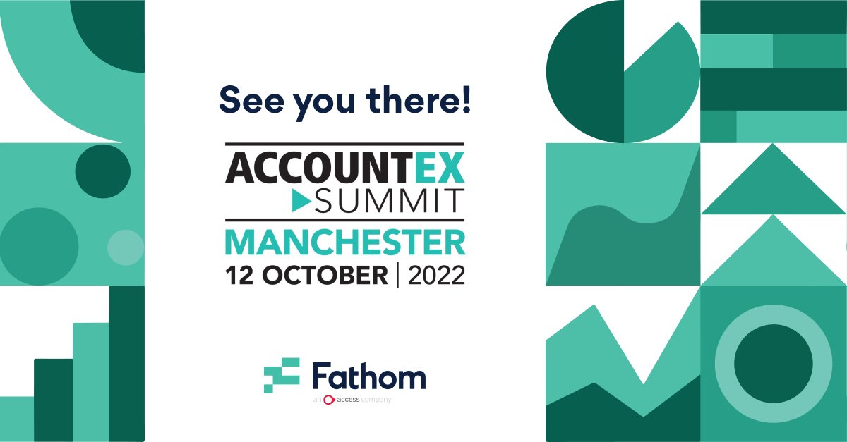 Just one day until @Accountex Manchester kicks off! If you're coming along, make sure you come and say hi to the Fathom team 👋 #AccountexManchester

If you don't have your ticket yet, there's still time to register here 👇 hubs.ly/Q01pnWYS0