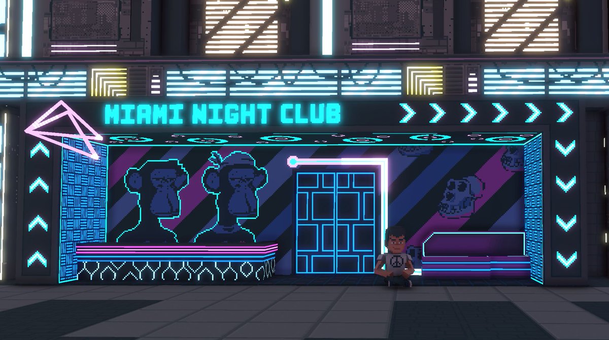 Glad to be part of <a href="/BoredApeYC/">Bored Ape Yacht Club 🍌</a> <a href="/CryptoCitiesDev/">CryptoCities Development</a> <a href="/TheSandboxGame/">The Sandbox</a> BAYC:Miami 2035 sandbox experience. kudos to hardworking team leaders, and fellow artists. Here are some of my works done for bayc.