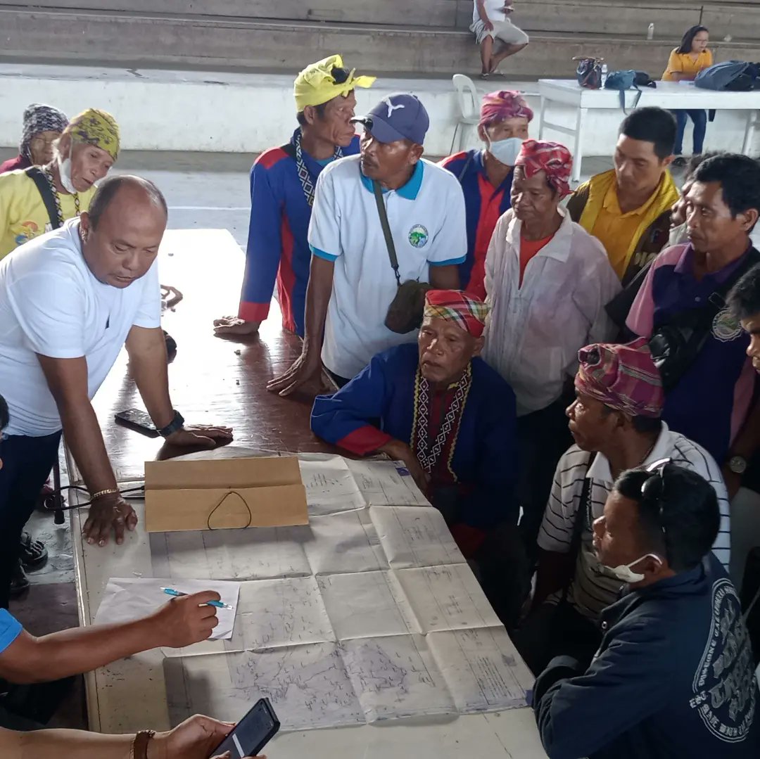 ncipskprov's tweet photo. UPDATE||  NCIP Sultan Kudarat Provincial Office conducted Levelling off/Pre planning Activity for the proposed perimeter ground survey (CADT delineation) of AD of the tribe in Kalamansig headed by Sir ERIC M. RAZ together with Engr. JESUS MATIAS and ATTY HANNA PEARL and all IPS. https://t.co/JWGOa8XQpB