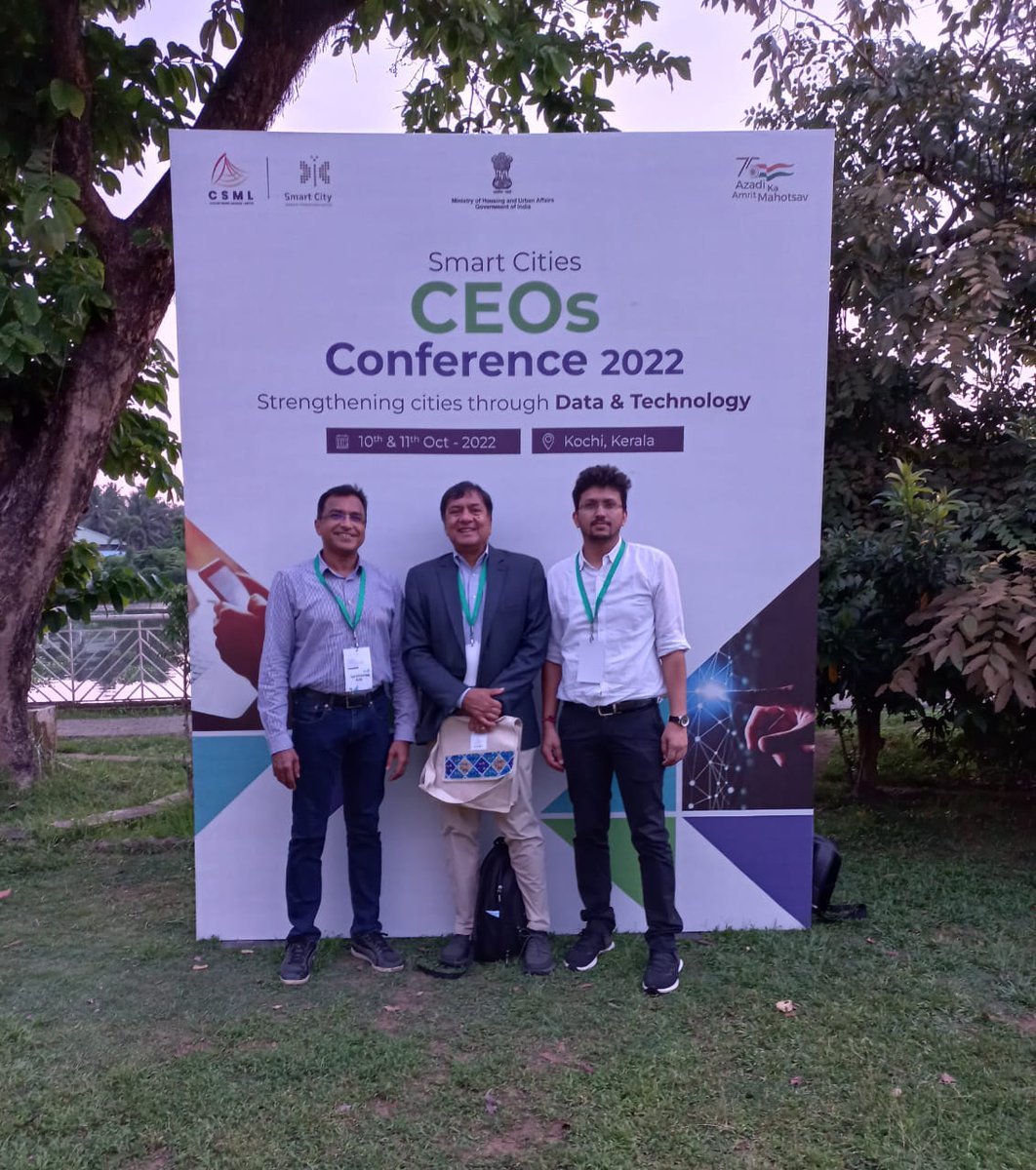IndiaIudx's tweet photo. Team #IUDX is at the 2 day Smart Cities CEOs Conference, being held at @SmartCityK, showcasing IUDX use-cases that have been implemented in #smartcities where IUDX platform has been deployed.
@MoHUA_India @SmartCities_HUA
#100ICCCs #LeveragingData #TechnologySolutions https://t.co/11pzke2bNr