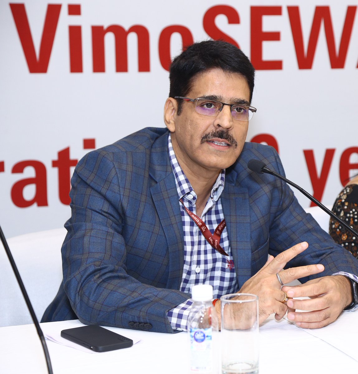 VimoSEWA organized a National Policy Workshop on 7th October 2022 at New Delhi on 'Increasing Microinsurance penetration through an Enabling Regulatory Framework'. Shri Saurabh Mishra, JS, DFS, MoF, GoI graced the event. <a href="/FinMinIndia/">Ministry of Finance</a> <a href="/DFS_India/">DFS</a> <a href="/IndiaFirst_Life/">IndiaFirst Life Insurance</a> #policy #insurance